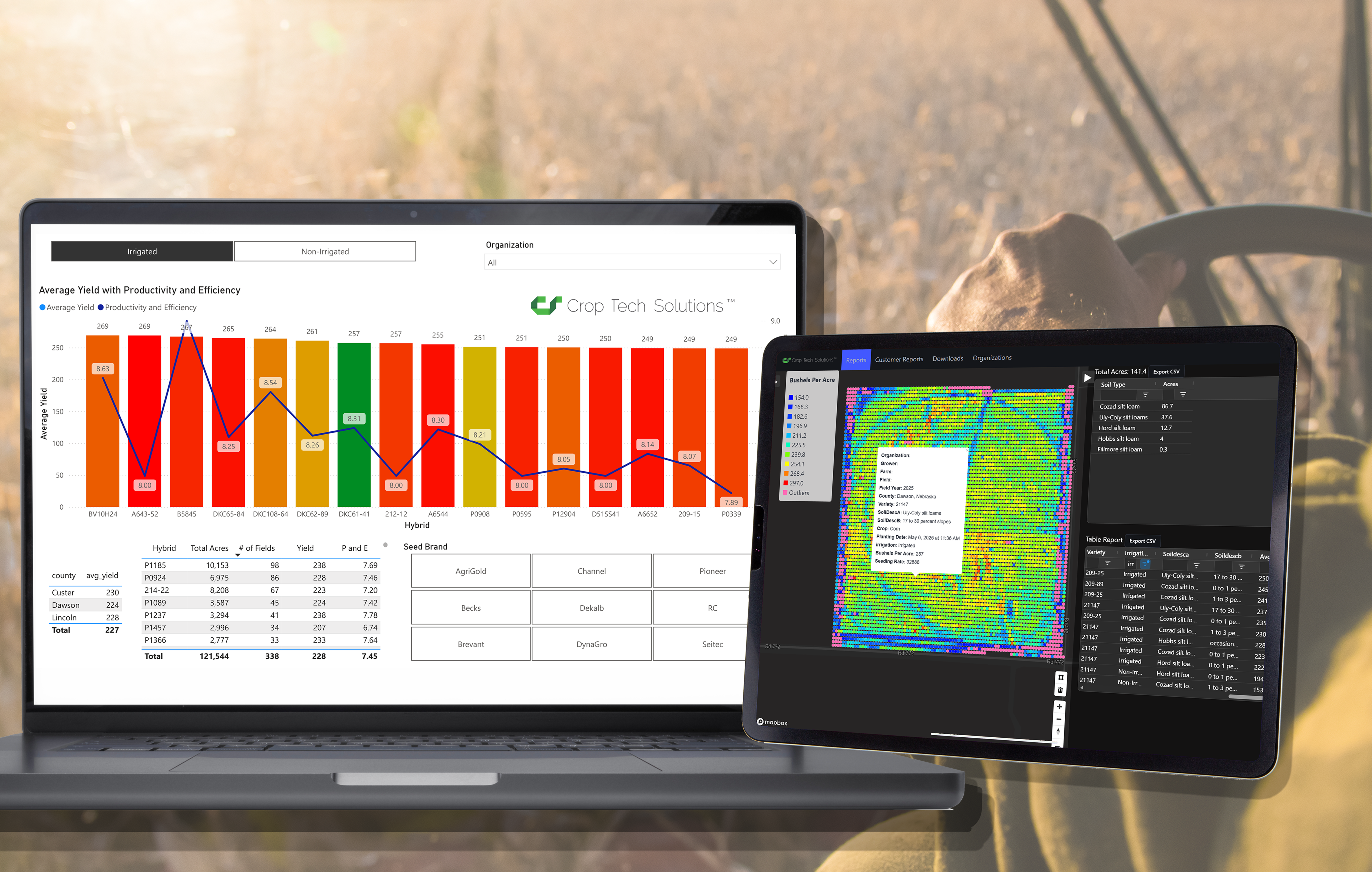 inside tractor and computers PNG 2